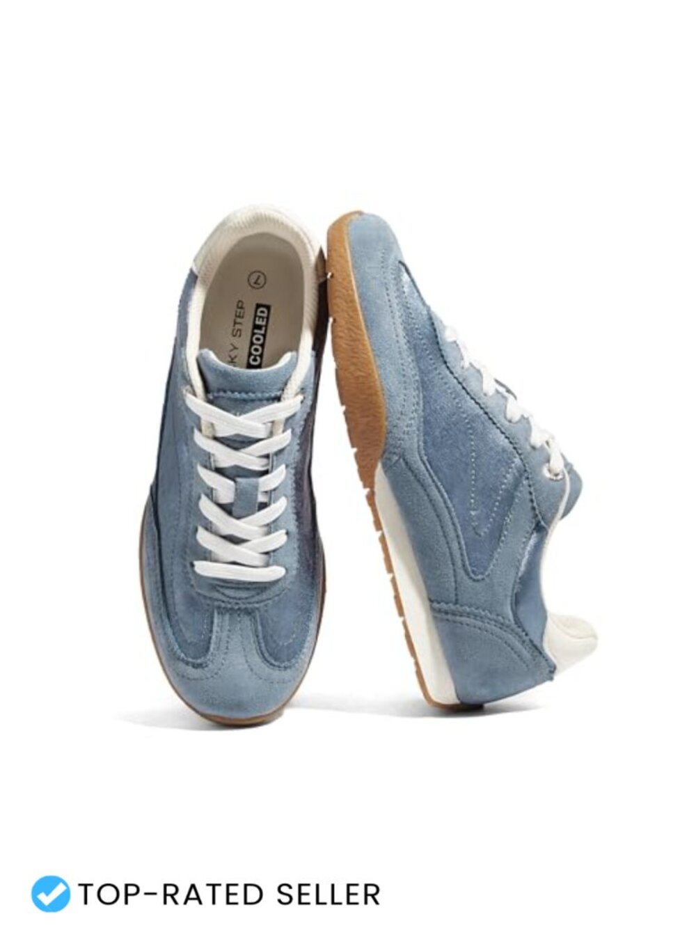 Retro Casual Fashion Sneakers Classic Tennis Walking Shoes Lace-Up